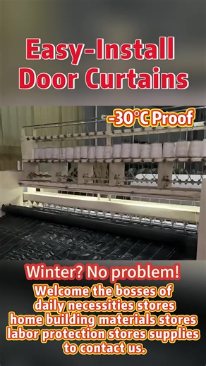 Cotton door curtain factory on TikTok