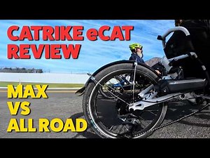 The NEW Catrike All Road vs Catrike MAX - Equipped with Bosch eCat Motor Systems