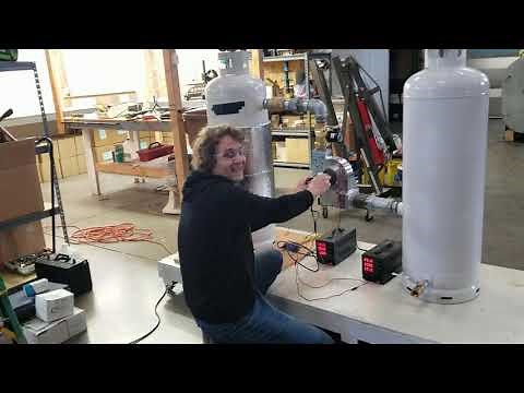 Advanced TESLA TURBINE First COLD STEAM Testing!!!
