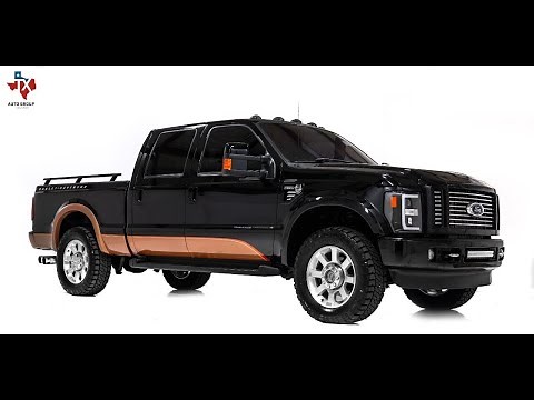 2008 Ford F250 Super Duty Crew Cab Harley Davidson 4X4 - 6.4L Power Stroke Turbo Diesel - For Sale