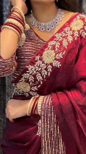 ✨♥️New Trendy Party Wear Saree Design 2026 | ✨Beautiful Saree Design✨#youtube