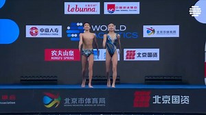86K views · 1K reactions | People's Republic of China shines in the pool!  Winning the Mixed Duet Technical event at the #ArtisticSwimming World Cup's first stop with a phenomenal score of 206.8800! 磊 | World Aquatics | Facebook