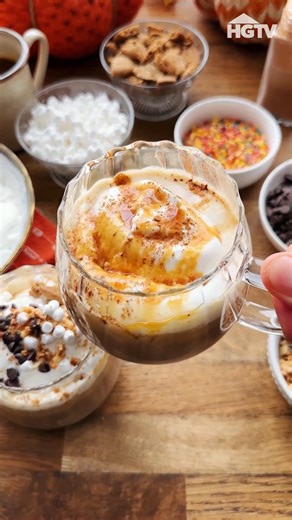 192K views · 1K reactions | Pumpkin spice meets hot chocolate for dessert in a mug, and the perfect seasonal treat ☕️ | HGTV | Facebook