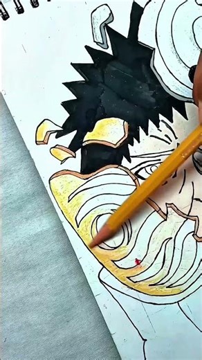 Obito Uchiha - 'The Masked Man' 😈💀🎭|| Gozalo || #obito #naruto #shorts #trending #art #anime ||
