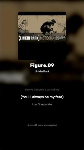 Figure.09 - Linkin Park (Letra/Lyrics) #shorts