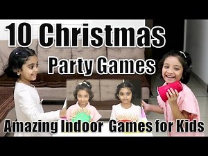 10 Christmas & New Year Party Games for Kids | Best Indoor Games for Family Fun | New Year (2026)