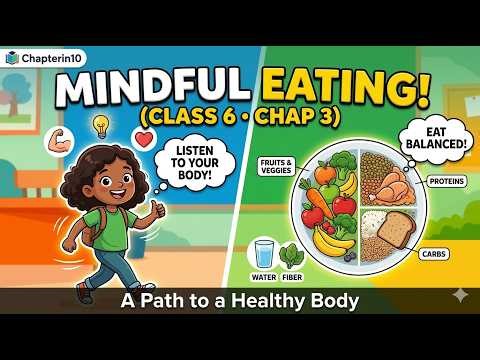 Class 6 Science Chapter 3 | Mindful Eating: A Path to a Healthy Body | Curiosity Textbook