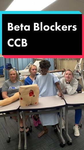 Practicing cardiac medications beta blockers and calcium channel blockers with nursing students. Videos are meant for fun practice of information for nursing students and NCLEX. Patients or people with concerns should see a doctor. . #rn #nursingstudent #nursingstudentsoftiktok #lpn #lpnstudent #failednclex #ngn #hondros #hondroscollageofnursing #beckfieldcollege #galencollegeofnursing #kctcs #gatewaycollege #kctcs #bctc #arizonacollegeofnursing #lexington #cincinnati #calciumchannelblocker #nif