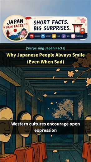 [Japan Facts] Why Japanese People Always Smile (Even When Sad)