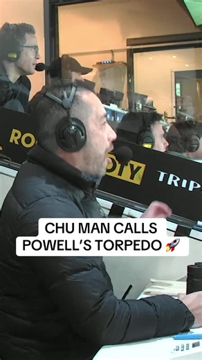 CHU MAN Calls Powell’s 65m Torpedo Goal Assist! 🦘🚀