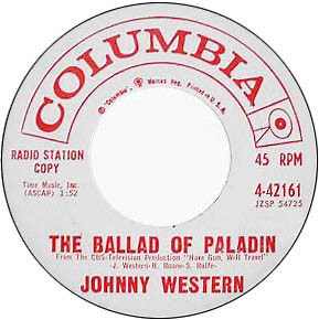 Johnny Western - The Ballad Of Paladin