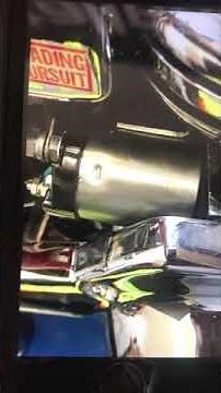 Harley Davidson Starter Solenoid Bent quick fix