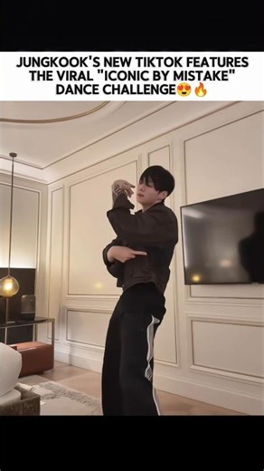 Jungkook's "ICONIC BY MISTAKE" Dance Challenge🔥😍