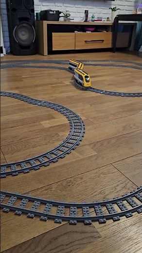 High speed LEGO train battle - 60337 vs 60197