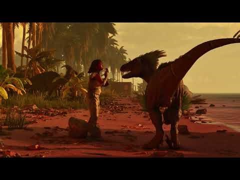 ASA: Chronicles of the Clawed - Just a Girl and her Raptor on the Beach.