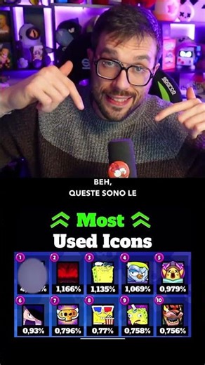 THE MOST USED ICONS IN THE GAME! #ferre #brawlstars #brawlstarsnews