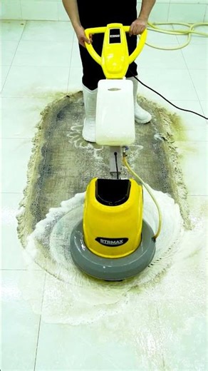 Wow, this carpet was dirty and stained – now it’s spotless