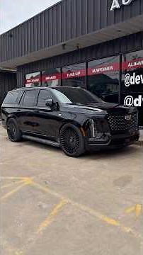 2025 CADILLAC ESCALADE BELLTECH 3” DROP INSTALL🔥‼️ #shorts