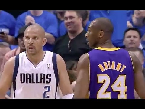Jason Kidd (Age 38) Great Defense on Kobe Bryant - 2011 NBA WCSF