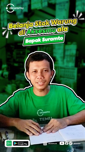 Aksesmu | Wah, Pak Suramto membagikan pengalaman nya menggunakan Aksesmu nih! Yuk coba simak video berikut! Kira-kira pengalaman Sahabat... | Instagram