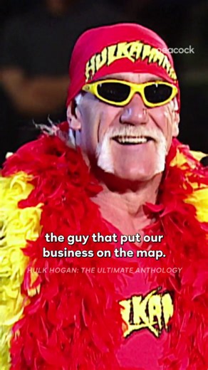The guy who started it all 💪 #HulkHogan: The Ultimate Anthology is streaming on Peacock. | Peacock TV