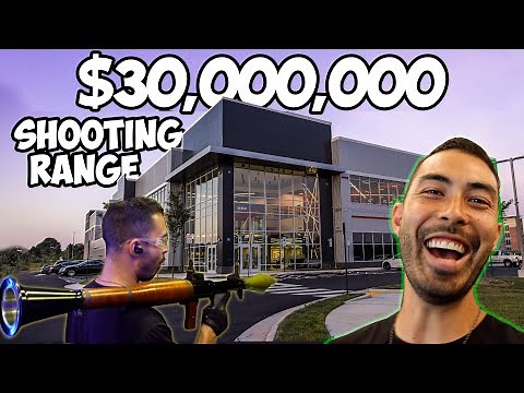 Inside a $30 MILLION DOLLAR Shooting Range and Gym 🤯