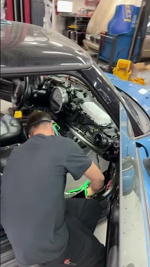 Mini Cooper Electrical Problems Dashboard Removed