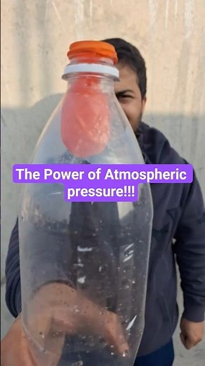 The Power of atmospheric pressure #physics #scienceandfun #atmosphericpressure