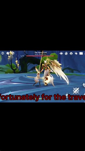 Can the traveler beat the new boss #genshinimpact #mondstadt #genshin