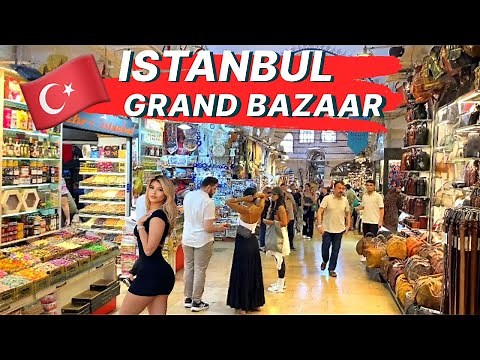 Exploring Istanbul's Grand Bazaar: A Spectacular 4K Walking Tour