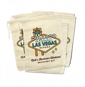 Las Vegas Bachelor Party Recovery Kit Bags Party Souvenir Welcome to Las Vegas Sign and Personalized Bachelor Party Birthday Travel Kit - Etsy