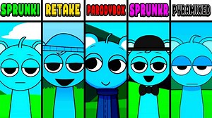 Incredibox Sprunki VS Sprunki重制VS Parodybox Sprunki VS Pyramixed Sprunki - 所有Mod