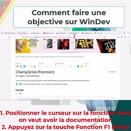 COMMENT FAIRE UNE RECHERCHE CIBLEE SUR WINDEV