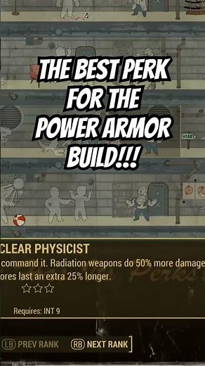 Fallout 4 - Best Perk for POWER ARMOR BUILD