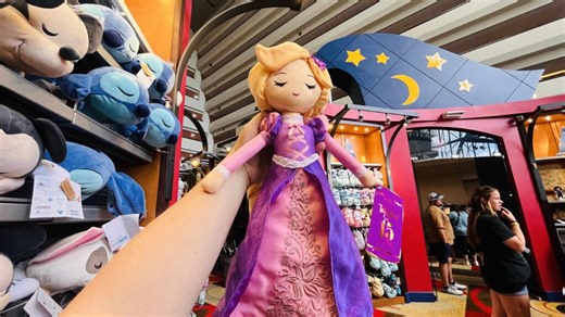 The Tangled 15th Anniversary Rapunzel Plush is Here! | Chip and Company