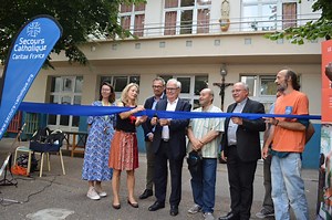 Inauguration du nouvel accueil Jean Rodhain du Secours Catholique à Metz - Diocèse de Metz