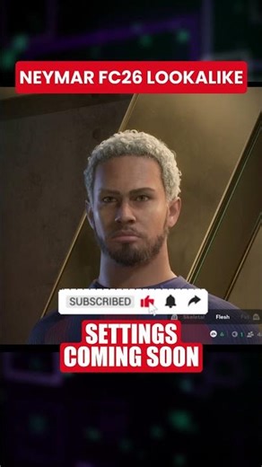 FC 26 NEYMAR LOOKALIKE #shorts