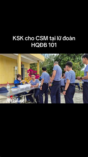 Ksk cho CSM tại LĐ HQĐB 101 #ludoan101 #v4hq