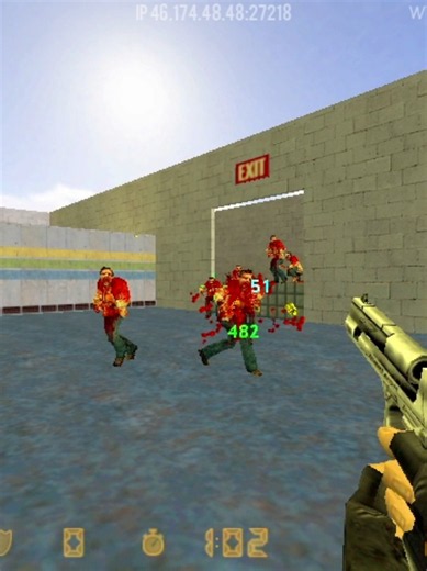 ZMRush.net #1 Biohazard IP 46.174.48.48:27218 - CS1.6 Zombie Plague