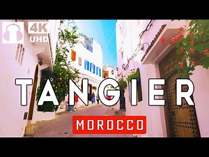 TANGIER, MOST PHOTOGENIC 🥰 CITY IN MOROCCO 🇲🇦 WALKING TOUR