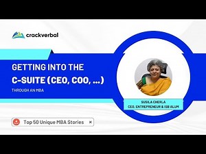 Getting into a Leadership Roles after MBA - Entering the C-Suite