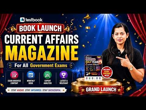Current Affairs Magazine 2026 | Pragyan Half Yearly Book Launch | Current Affairs by Krati Ma'am