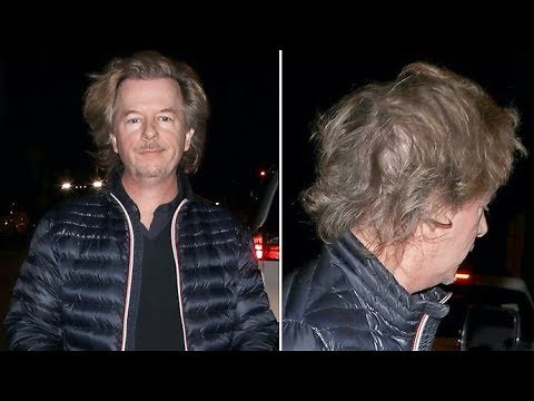 David Spade Is Having A Terrible Hair Day!