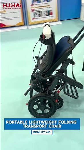Portable Wheelchair | Lightweight, Foldable & Comfortable Mobility Solution for Elderly and Patients