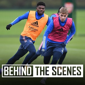 583K views · 10K reactions |  Stunning goals 理 Super saves  Saka's celebrations Catch it all in our brand  training edit!  | Arsenal | Facebook