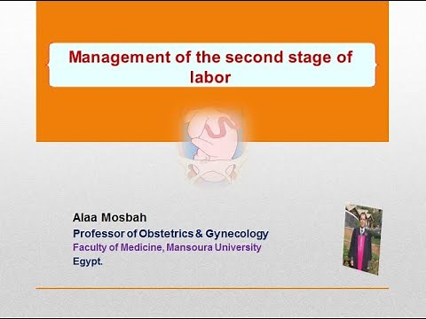 Management of the second stage of labor