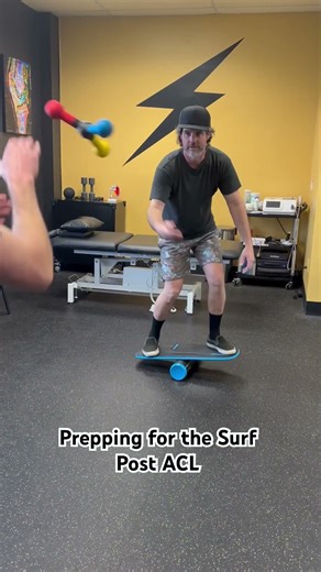 Bongo Board Training After ACL Tear | Surfing Rehab & Balance Training