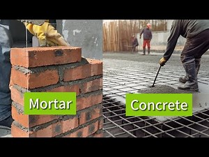 Mortar vs. Concrete: How to Differentiate Mortar and Concrete in Construction