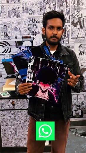 Solo Leveling Split Poster Unboxing | Sung Jin-Woo Anime Wall Decor ⚔️