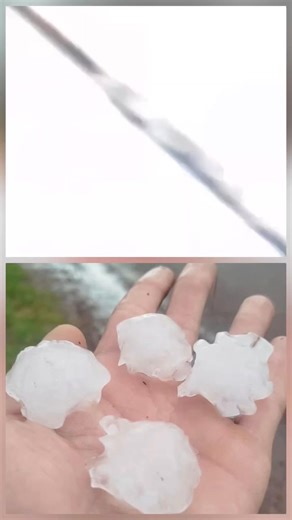 4.3K views · 33 reactions | GRANIZO EN CERRO LARGO En la tarde de este jueves 01 de enero de 2026 se registró caída de granizo en Sarandí de Barcelo y también en Ruta 26, kilómetro 45, departamento de Cerro Largo. Fuente :Cerro Largo Al Día | 90.1 Fm Ideal | Facebook